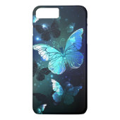 Schmetterling Case-Mate iPhone Hülle (Rückseite)