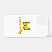 Schmetterling Case-Mate iPhone Hülle (Rückseite (Horizontal))
