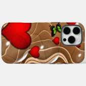 Schmetterling Case-Mate iPhone Hülle (Rückseite (Horizontal))