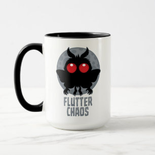 Schmetterling Chaos Mothman Kryptische Legende Tasse