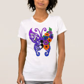 Schmetterling... CRPS, Bipolar, Fibro, OA...Becky T-Shirt (Vorderseite)