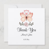 Schmetterling Danke, dass du gewusst hast (Vorderseite)