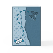 Schmetterling Danke Karte