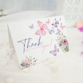 Schmetterling Danke Karte