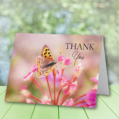 Schmetterling Danke Karte