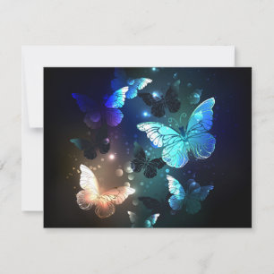 Schmetterling Dankeskarte