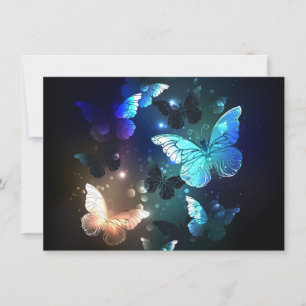 Schmetterling Dankeskarte