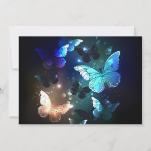 Schmetterling Dankeskarte
