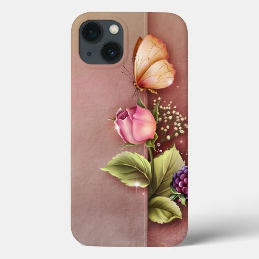 Schmetterling Das iPad Case-Mate Barely iPhone Hülle (Rückseite)
