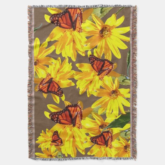 Schmetterling Decke (Vorderseite Vertikal)