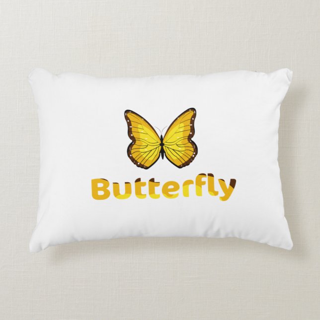 Schmetterling Dekokissen (Vorderseite)