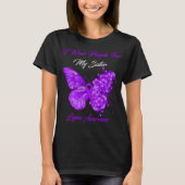 Schmetterling, den ich für meine Schwester Lupus L T-Shirt (Vorderseite)