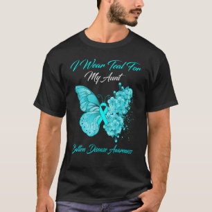 Schmetterling, den ich für meine Tante-Batten-Kran T-Shirt