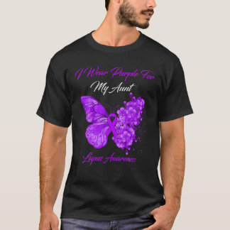 Schmetterling, den ich für meine Tante Lupus Aware T-Shirt