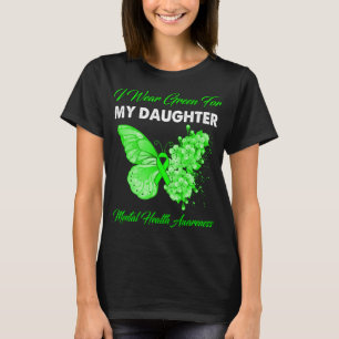 Schmetterling, den ich für meine Tochter grün trag T-Shirt