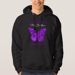 Schmetterling, den ich für meinen Bruder Epilepsie Hoodie