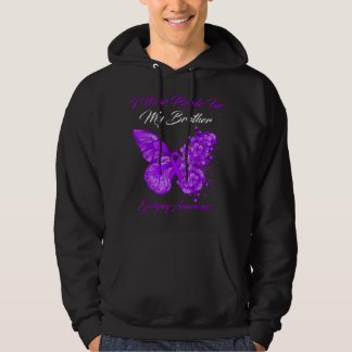 Schmetterling, den ich für meinen Bruder Epilepsie Hoodie