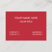 Schmetterling, den ich nur nach Honig-Schmetterlin Visitenkarte (Rückseite)