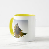 Schmetterling, der an der Dämmerung stillsteht Tasse (Vorderseite Links)