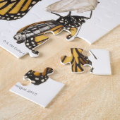 Schmetterling, der aus dem Kokon hervorgeht Puzzle (Seite)