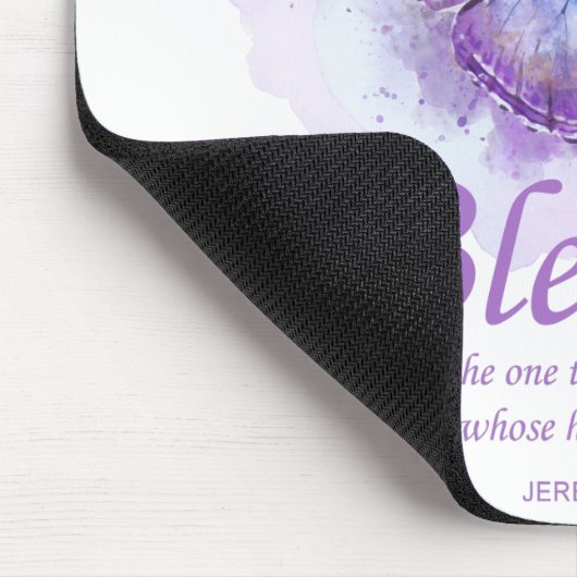 Schmetterling der Christlichen Bibel für Frauen: G Mousepad (Ecke)