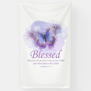 Schmetterling der Christlichen Verse für Frauen: Banner
