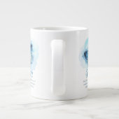 Schmetterling der Christlichen Verse für Frauen:Fr Jumbo-Tasse (Rückseite)