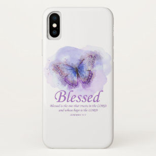 Schmetterling der Christlichen Verse für Frauen: g Case-Mate iPhone Hülle