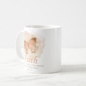 Schmetterling der Christlichen Verse für Frauen: G Kaffeetasse (Vorderseite Links)