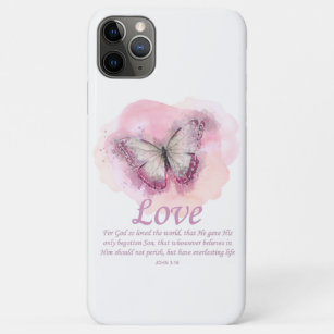 Schmetterling der Christlichen Verse für Frauen:Li Case-Mate iPhone Hülle
