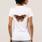 "SCHMETTERLING" der T - Shirt Frauen (Rückseite)