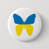 Schmetterling der Ukraine Button (Vorderseite)