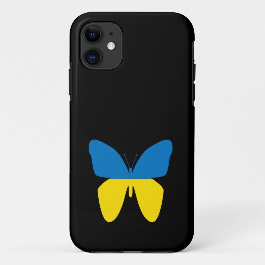 Schmetterling der Ukraine Case-Mate iPhone Hülle (Rückseite)