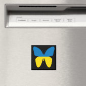 Schmetterling der Ukraine Magnet (In Situ (Geschirrspüler))