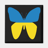 Schmetterling der Ukraine Magnet (Vorne)
