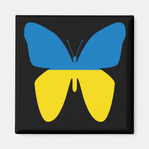 Schmetterling der Ukraine Magnet