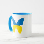 Schmetterling der Ukraine Tasse (Vorderseite Links)