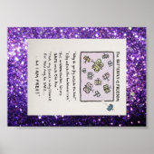 Schmetterling des Freedom Poster (Vorne)