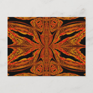 Schmetterling des Sonnenuntergangs Postkarte