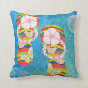 Schmetterling drehen Reinfälle um Kissen