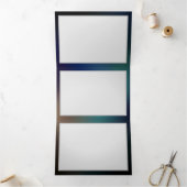 Schmetterling Dreifach Gefaltete Ankündigung (Innenseite)