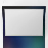 Schmetterling Dreifach-gefaltete Programmkarte (Innen Erste Seite)