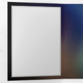 Schmetterling Dreifach-gefaltete Programmkarte (Innen Erste Seite)