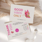 Schmetterling druckbar Danke Karte, Geschäft