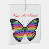 Schmetterling, du bist ein liebes Ornament (Rechts)