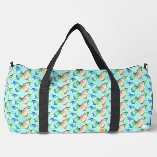 Schmetterling Duffle Bag (Vorderseite)