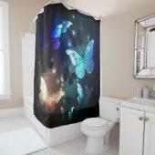 Schmetterling Duschvorhang (Beispiel)