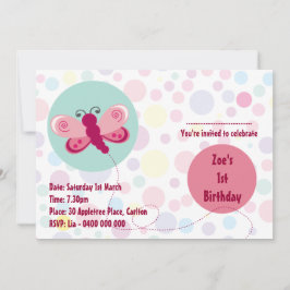 Schmetterling Einladung