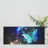 Schmetterling Einladung (Stehend Vorderseite)