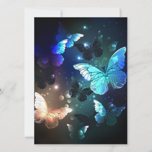 Schmetterling Einladung